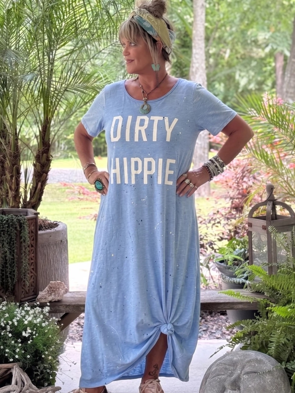 🔥BRAND NEW Dirty Hippie Dress - Blissful Blue, Jaded Gypsy. NEW COLOR. Maxi